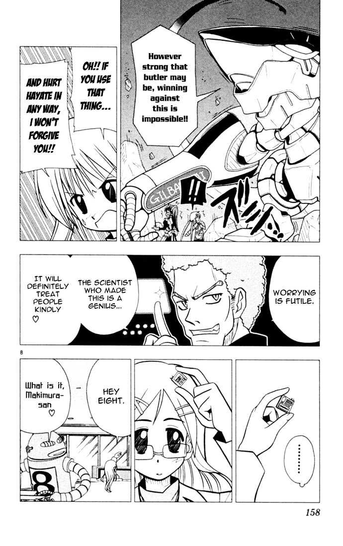 Hayate no Gotoku! Chapter 30 page 8 - Chapter 30 : Wavering Hearts