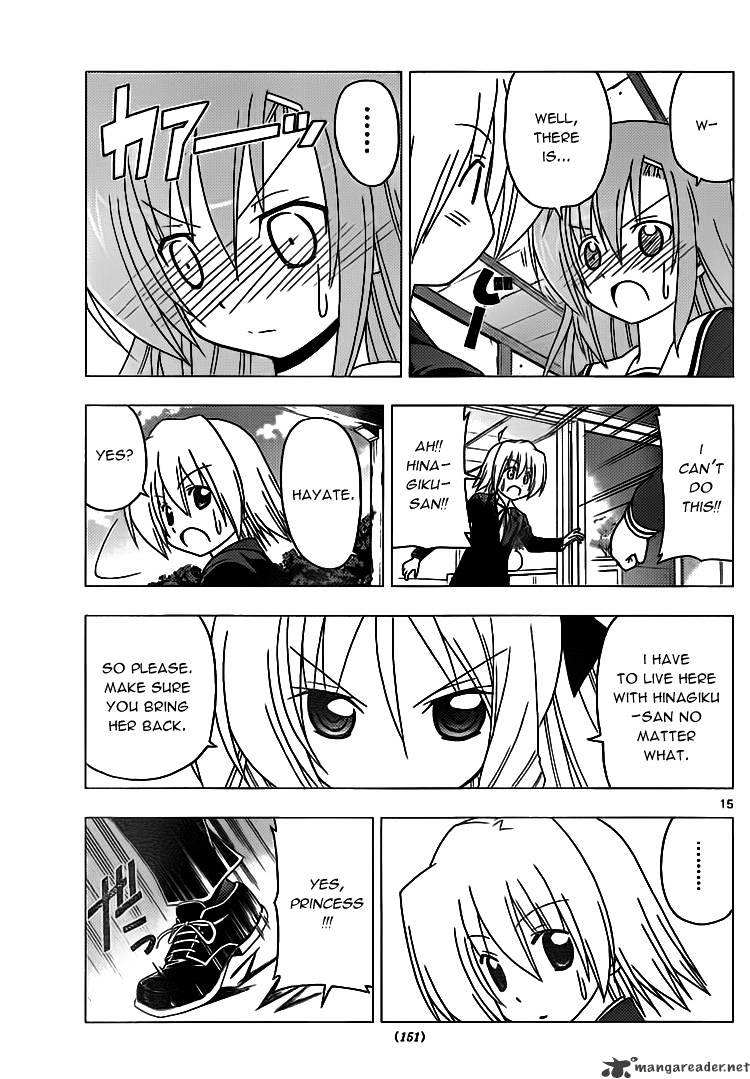 Hayate no Gotoku! Chapter 301 page 15 - Chapter 301 : A child can be the bond between two people. Even if they haven't bonded yet.