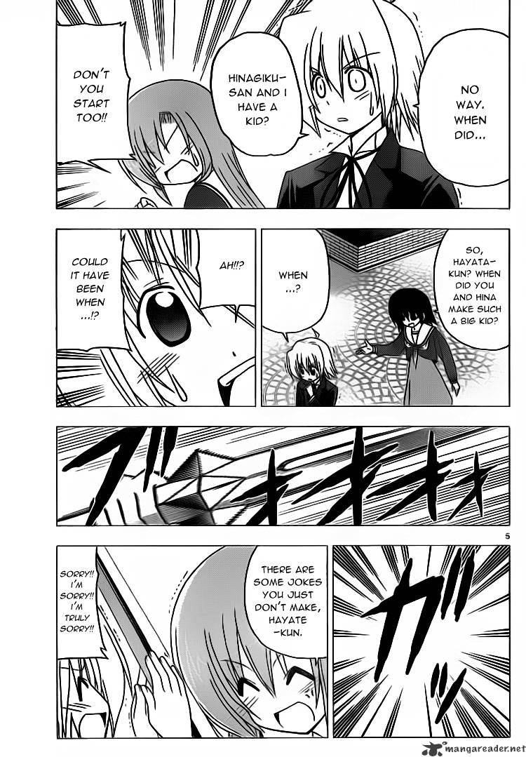Hayate no Gotoku! Chapter 301 page 5 - Chapter 301 : A child can be the bond between two people. Even if they haven't bonded yet.
