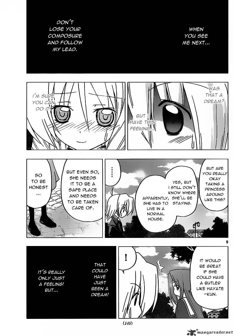Hayate no Gotoku! Chapter 301 page 9 - Chapter 301 : A child can be the bond between two people. Even if they haven't bonded yet.