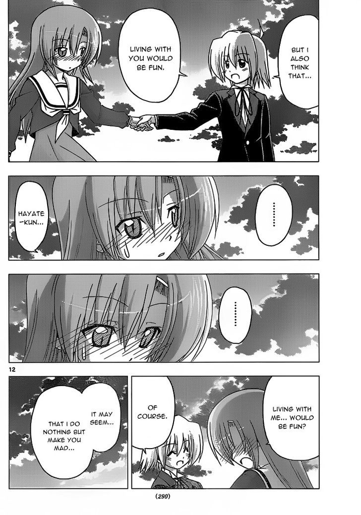 Hayate no Gotoku! Chapter 302 page 12 - Chapter 302 : Come to My Place?
