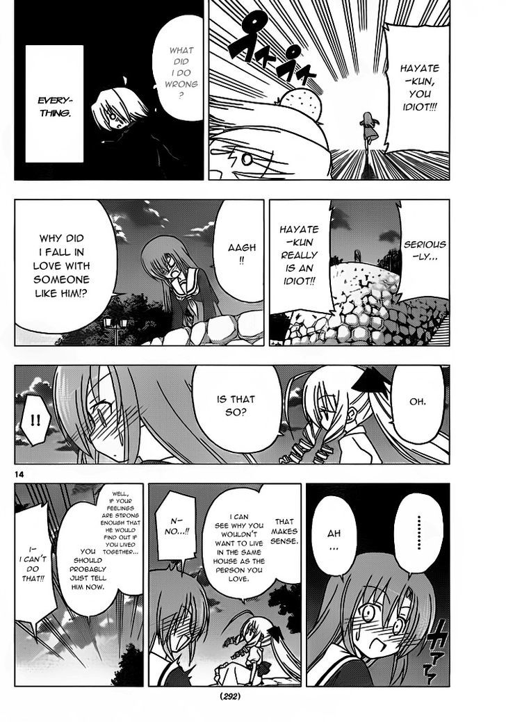 Hayate no Gotoku! Chapter 302 page 14 - Chapter 302 : Come to My Place?