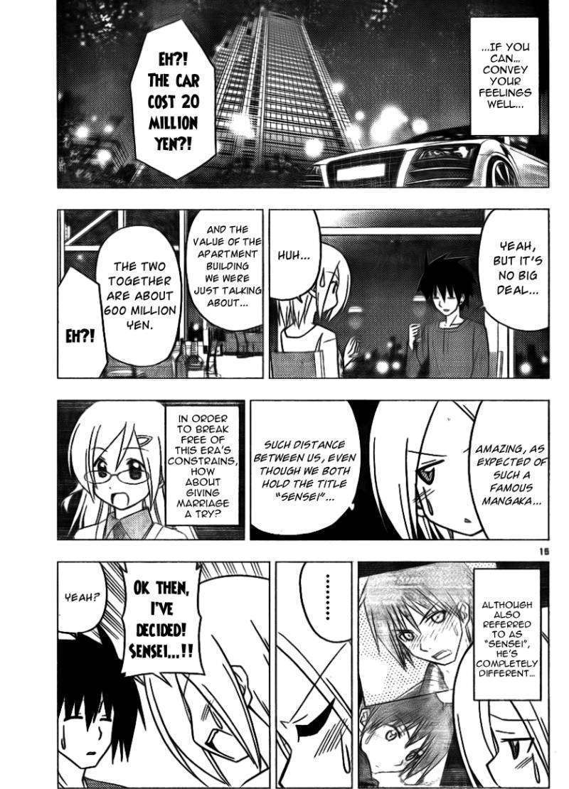 Hayate no Gotoku! Chapter 305 page 15 - Chapter 305 : You Meet a Lot of People Marriage Hunting When Drawing Storyboard...