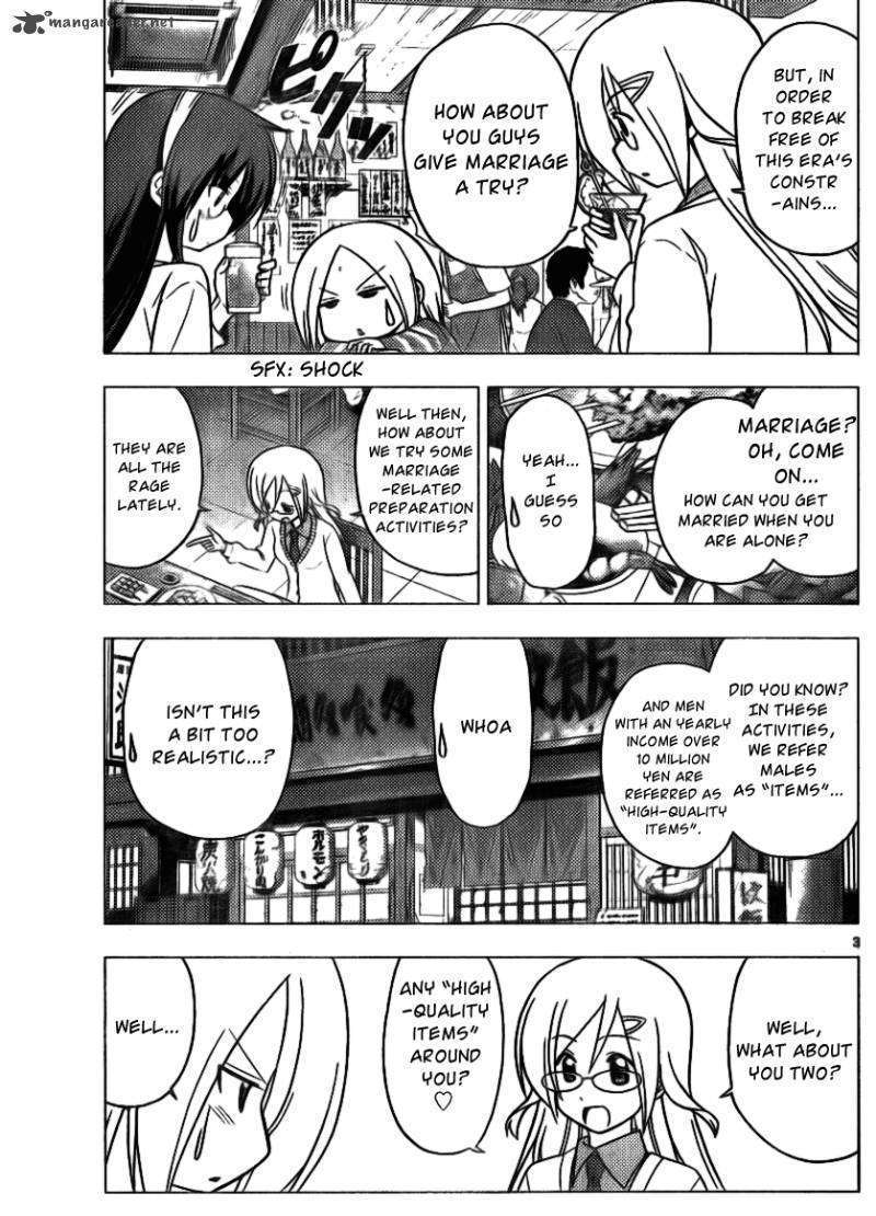Hayate no Gotoku! Chapter 305 page 3 - Chapter 305 : You Meet a Lot of People Marriage Hunting When Drawing Storyboard...