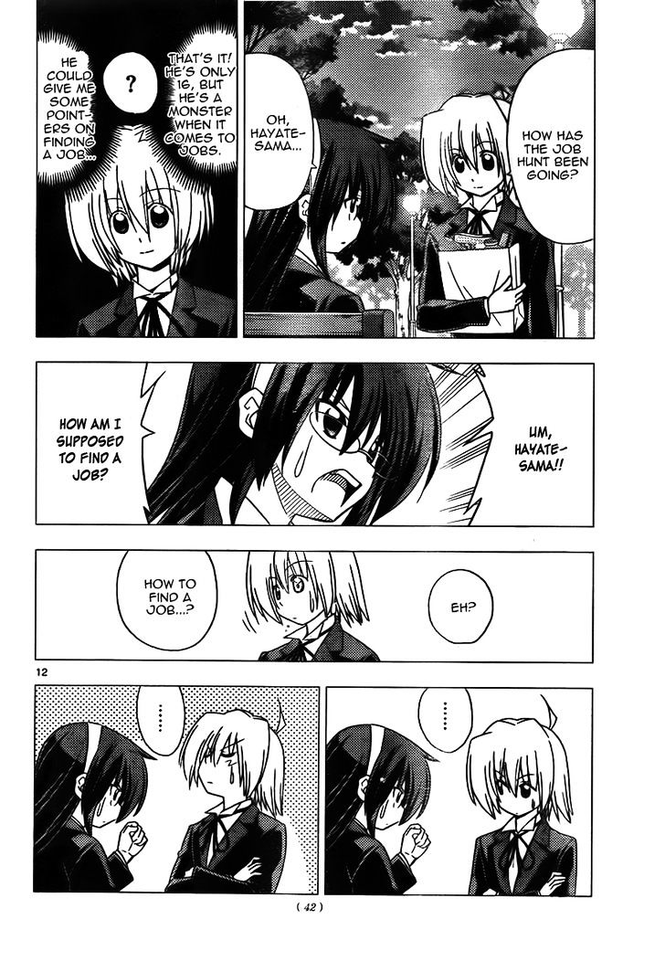 Hayate no Gotoku! Chapter 307 page 12 - Chapter 307 : I Want to Become an Oil Magnate