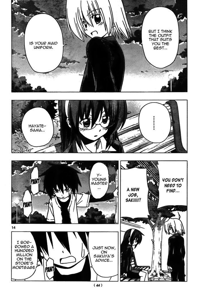 Hayate no Gotoku! Chapter 307 page 14 - Chapter 307 : I Want to Become an Oil Magnate