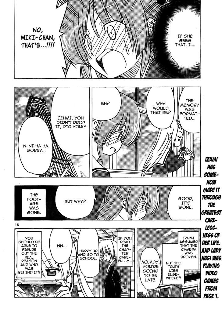 Hayate no Gotoku! Chapter 308 page 16 - Chapter 308 : Carelessness Means Acting Carelessly in Careless Moments