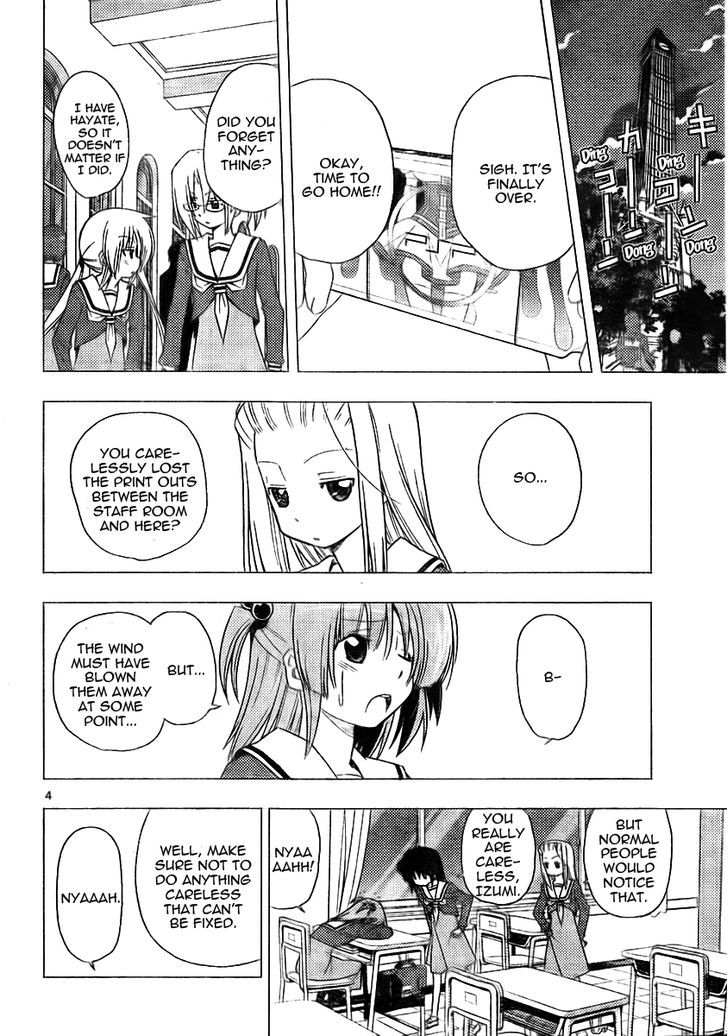 Hayate no Gotoku! Chapter 308 page 4 - Chapter 308 : Carelessness Means Acting Carelessly in Careless Moments