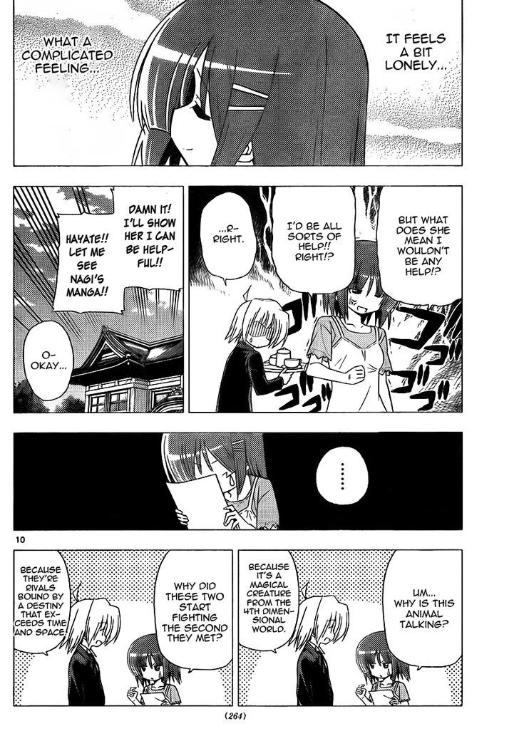 Hayate no Gotoku! Chapter 309 page 10 - Chapter 309 : The Honorific "Onee-san" Is Filled with Romance