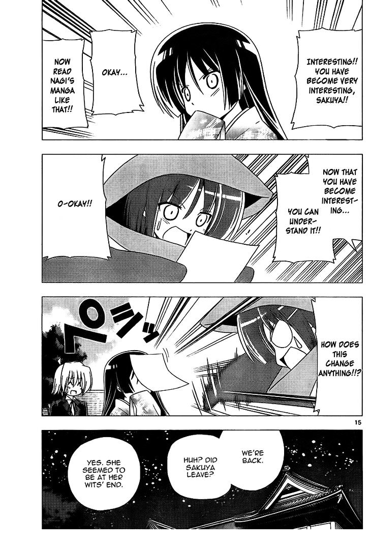 Hayate no Gotoku! Chapter 309 page 15 - Chapter 309 : The Honorific "Onee-san" Is Filled with Romance