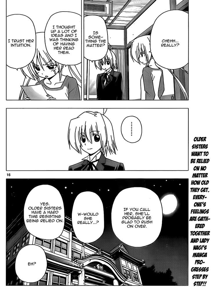 Hayate no Gotoku! Chapter 309 page 16 - Chapter 309 : The Honorific "Onee-san" Is Filled with Romance