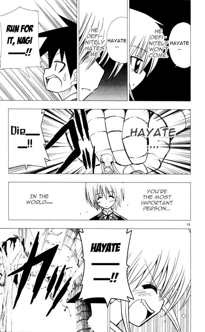 Hayate no Gotoku! Chapter 31 page 15 - Chapter 31 : I'm Hoping My Voice Will Reach You