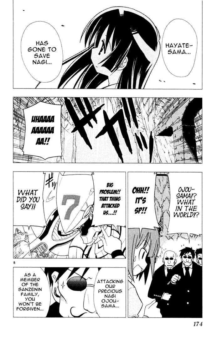 Hayate no Gotoku! Chapter 31 page 8 - Chapter 31 : I'm Hoping My Voice Will Reach You
