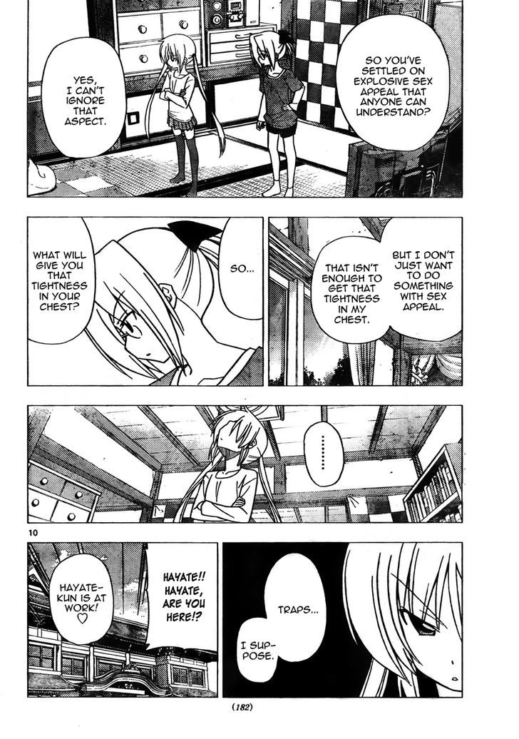 Hayate no Gotoku! Chapter 310 page 10 - Chapter 310 : Strong Feelings, Strong Love. Are These Feelings Real?