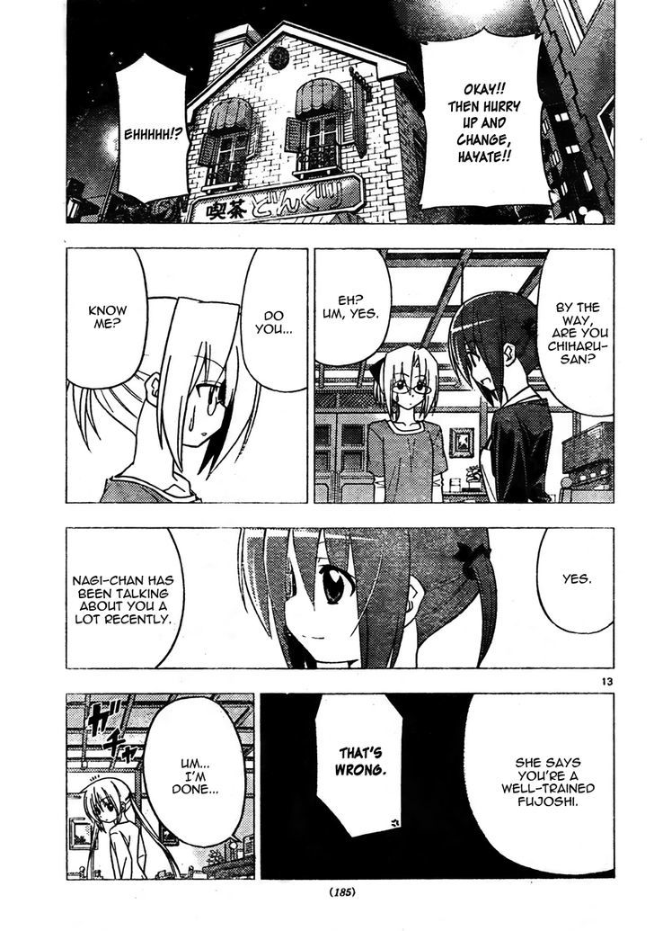 Hayate no Gotoku! Chapter 310 page 13 - Chapter 310 : Strong Feelings, Strong Love. Are These Feelings Real?