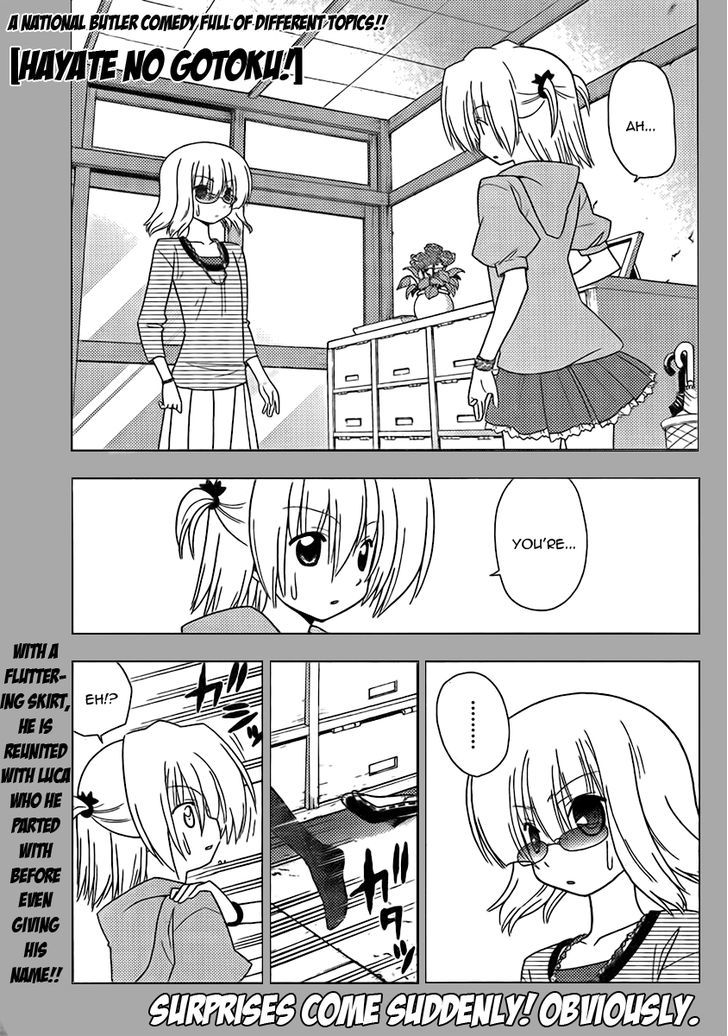 Hayate no Gotoku! Chapter 312 page 1 - Chapter 312 : Karaoke Is Enjoyable Even if You're Singing Alone