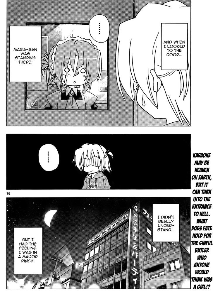 Hayate no Gotoku! Chapter 312 page 16 - Chapter 312 : Karaoke Is Enjoyable Even if You're Singing Alone
