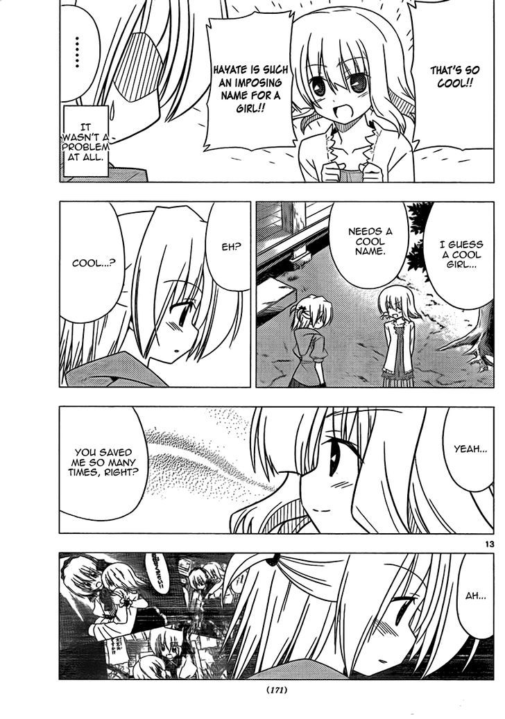 Hayate no Gotoku! Chapter 314 page 13 - Chapter 314 : Overlapping Lies and Life