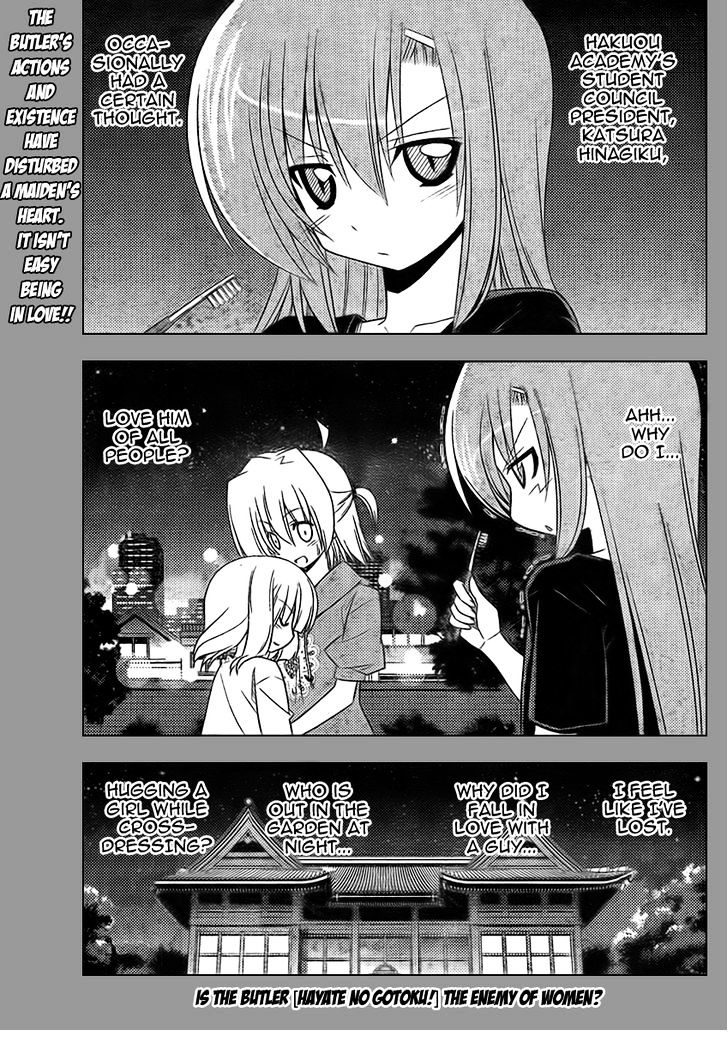 Hayate no Gotoku! Chapter 315 page 1 - Chapter 315 : The Problem Is That I Love Him Despite That