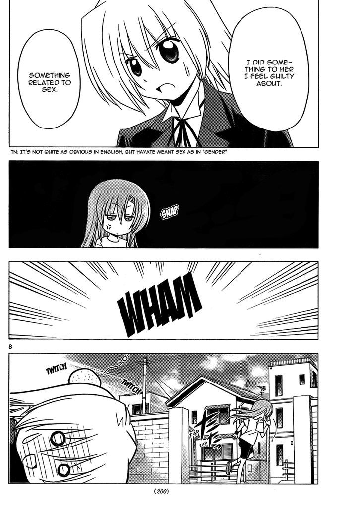 Hayate no Gotoku! Chapter 315 page 8 - Chapter 315 : The Problem Is That I Love Him Despite That