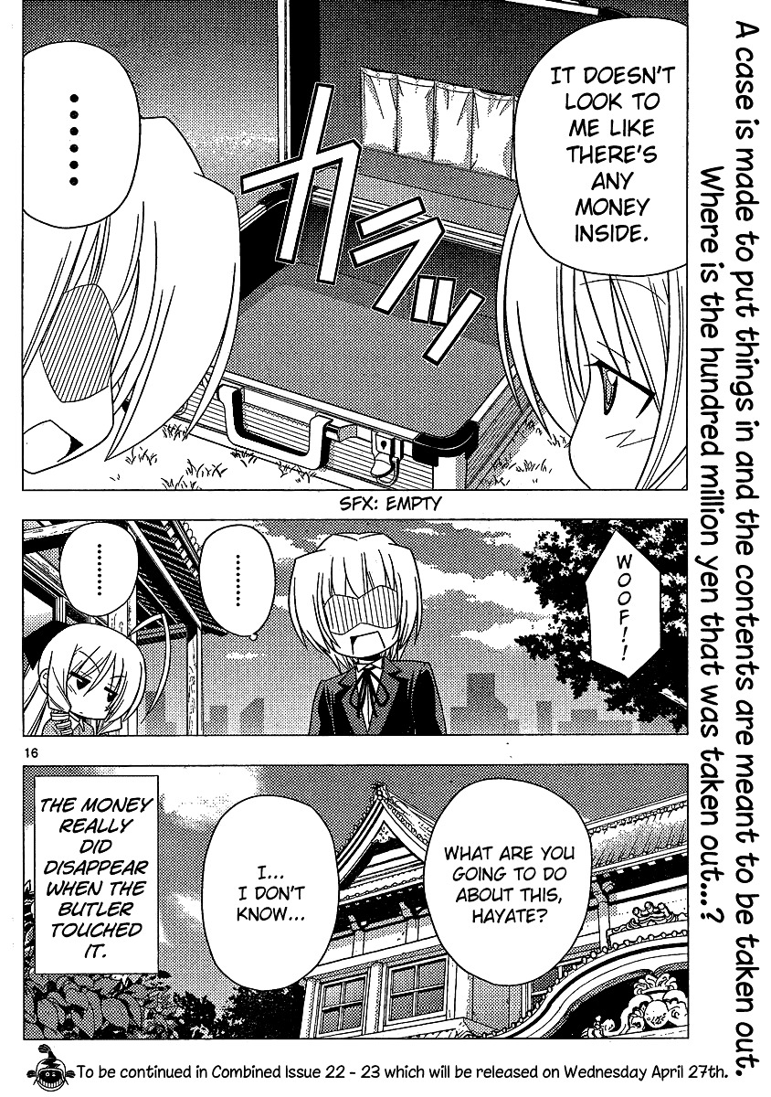 Hayate no Gotoku! Chapter 317 page 16 - Chapter 317 : If It is Important, Keep it with You