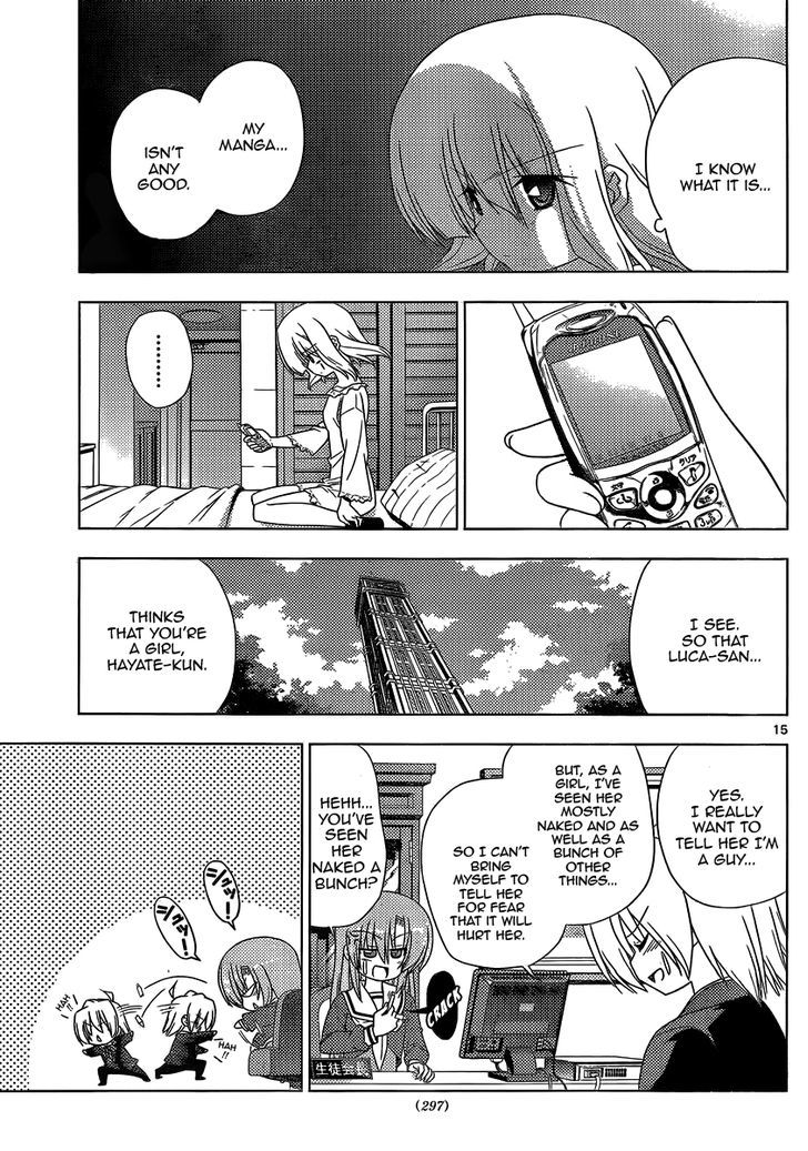Hayate no Gotoku! Chapter 319 page 15 - Chapter 319 : Crappy Adviser