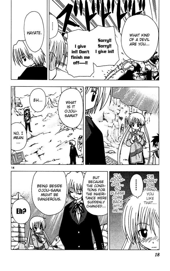 Hayate no Gotoku! Chapter 32 page 17 - Chapter 32 : Hayate the Combat Butler!