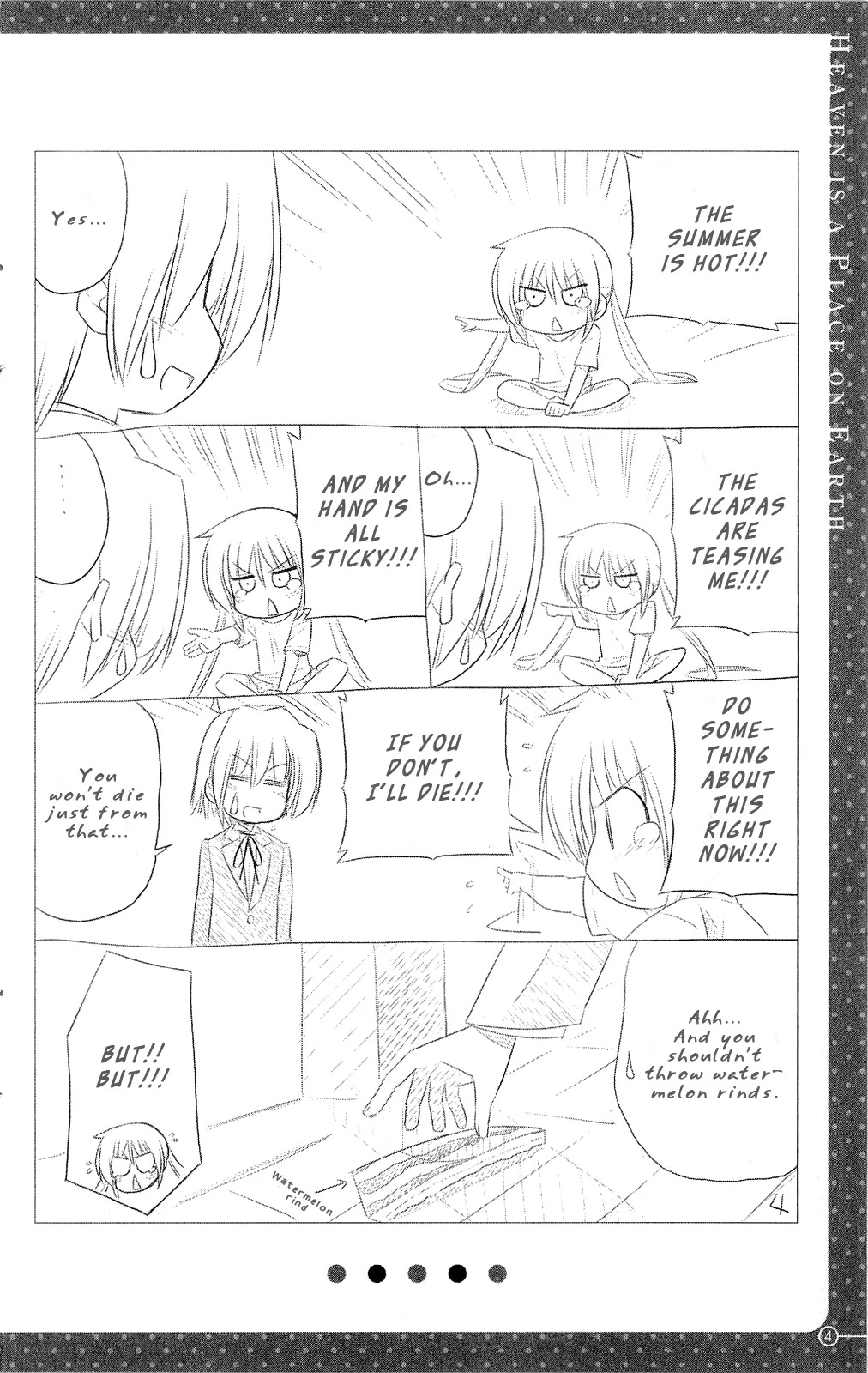 Hayate no Gotoku! Chapter 320.5 page 7 - Chapter Movie Prologue: Special : Heaven is a Place on Earth