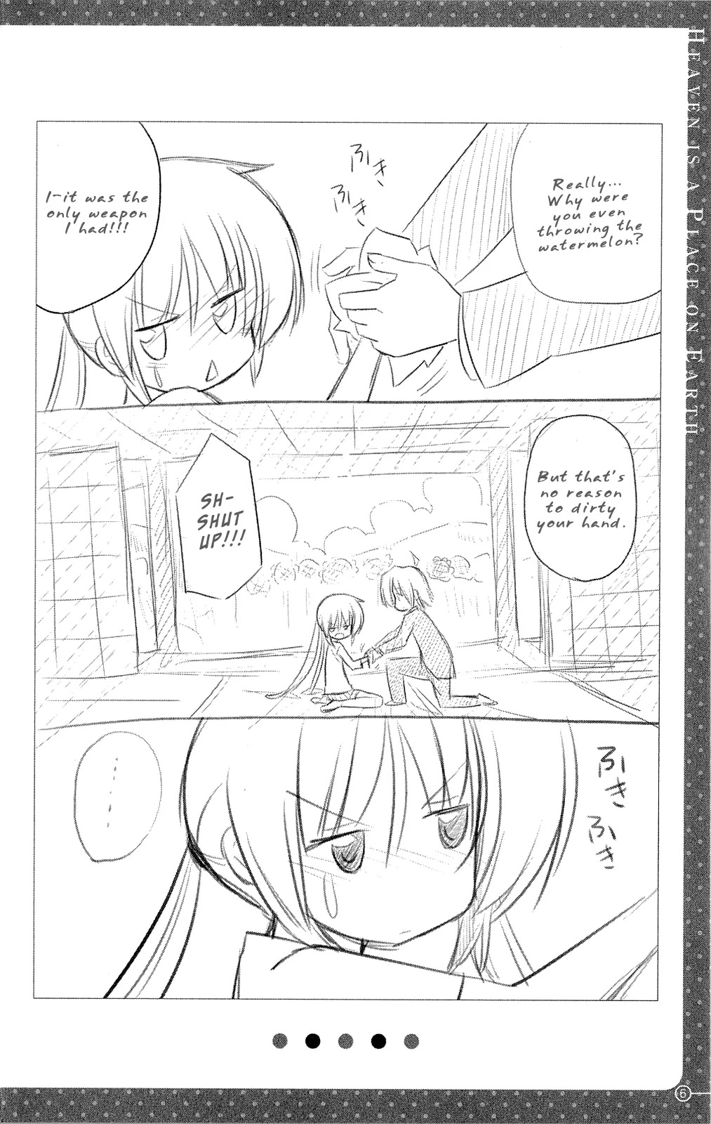 Hayate no Gotoku! Chapter 320.5 page 9 - Chapter Movie Prologue: Special : Heaven is a Place on Earth