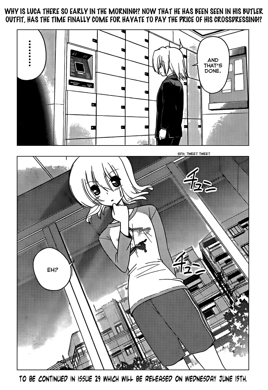 Hayate no Gotoku! Chapter 323 page 17 - Chapter 323 : I Don't Want Work, But I End Up Working Anyway