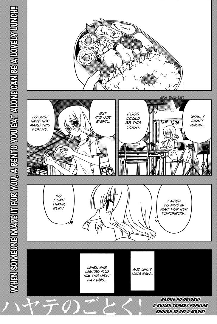Hayate no Gotoku! Chapter 324 page 1 - Chapter 324 : How the Maid Kills Time
