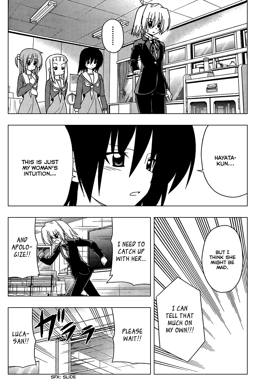 Hayate no Gotoku! Chapter 326 page 13 - Chapter 326 : "After Having Done It", He Wasn't Able To Take The Initiat...
