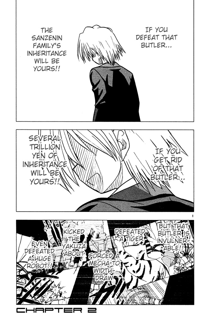 Hayate no Gotoku! Chapter 33 page 1 - Chapter 33 : If this was an anime, the opening theme would have changed!