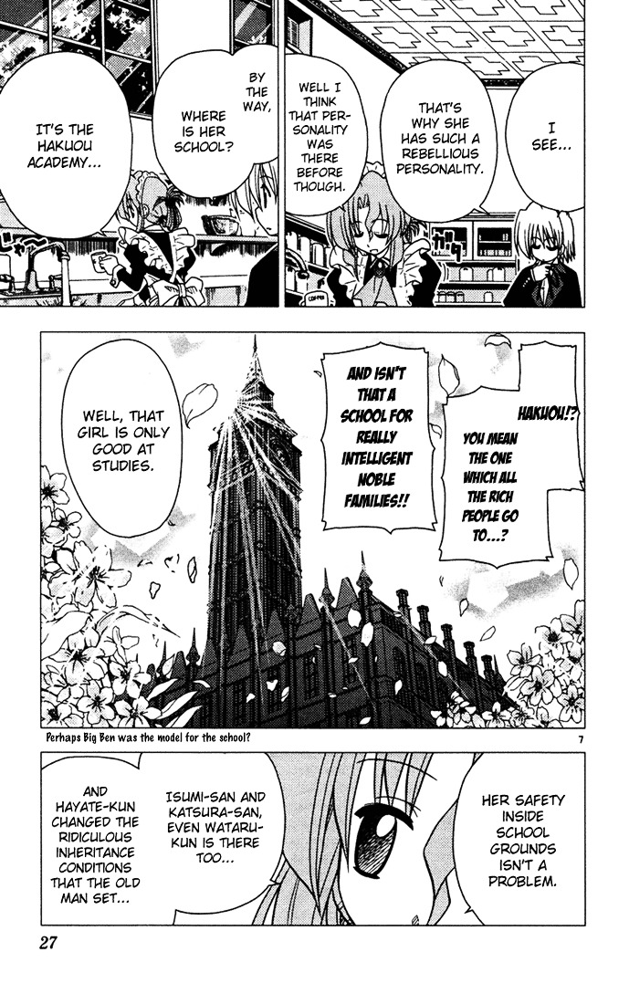 Hayate no Gotoku! Chapter 33 page 7 - Chapter 33 : If this was an anime, the opening theme would have changed!