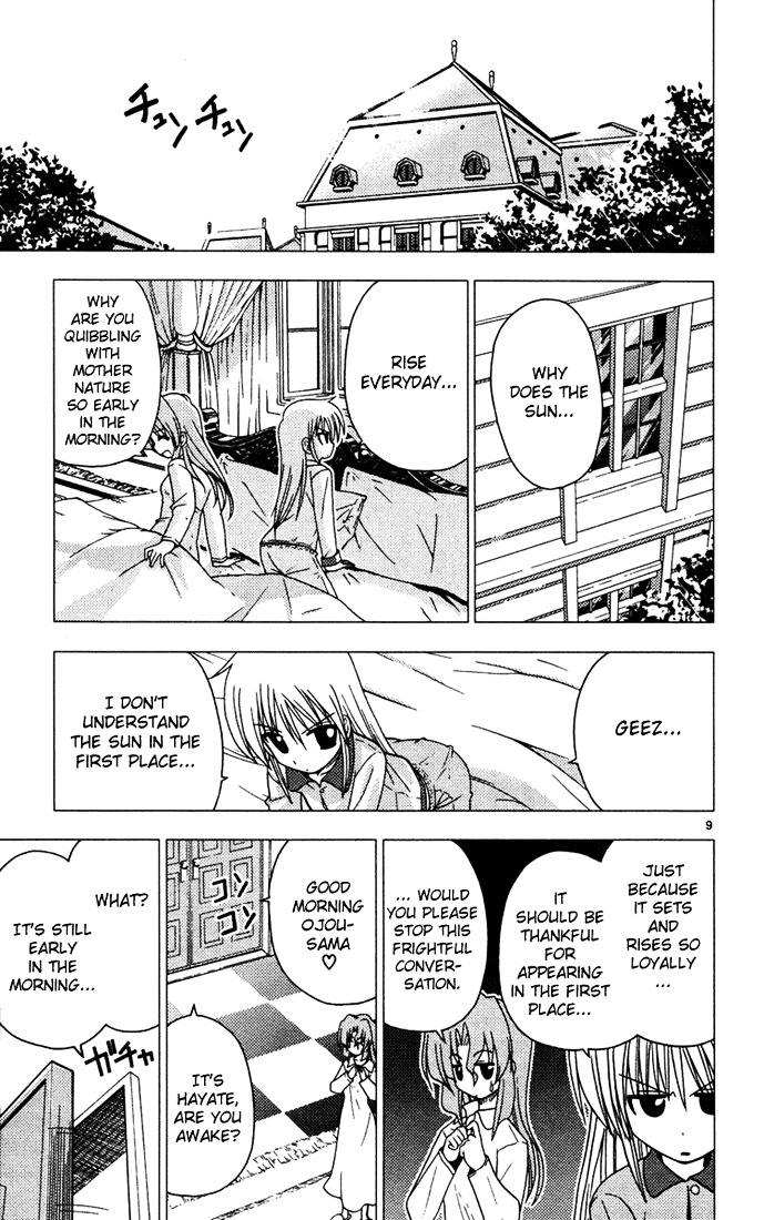Hayate no Gotoku! Chapter 33 page 9 - Chapter 33 : If this was an anime, the opening theme would have changed!