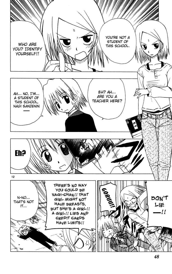Hayate no Gotoku! Chapter 34 page 12 - Chapter 34 : If Sensei Told You to Die, You would Die wouldn't You!?