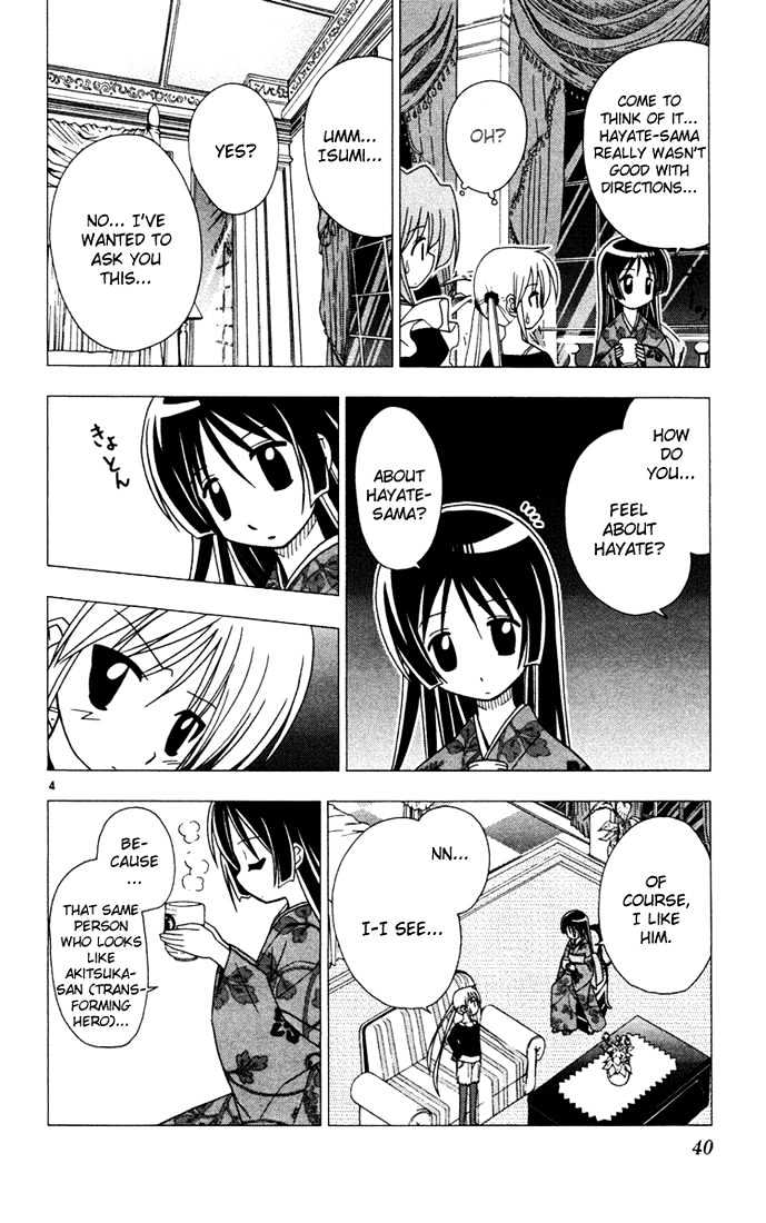 Hayate no Gotoku! Chapter 34 page 4 - Chapter 34 : If Sensei Told You to Die, You would Die wouldn't You!?