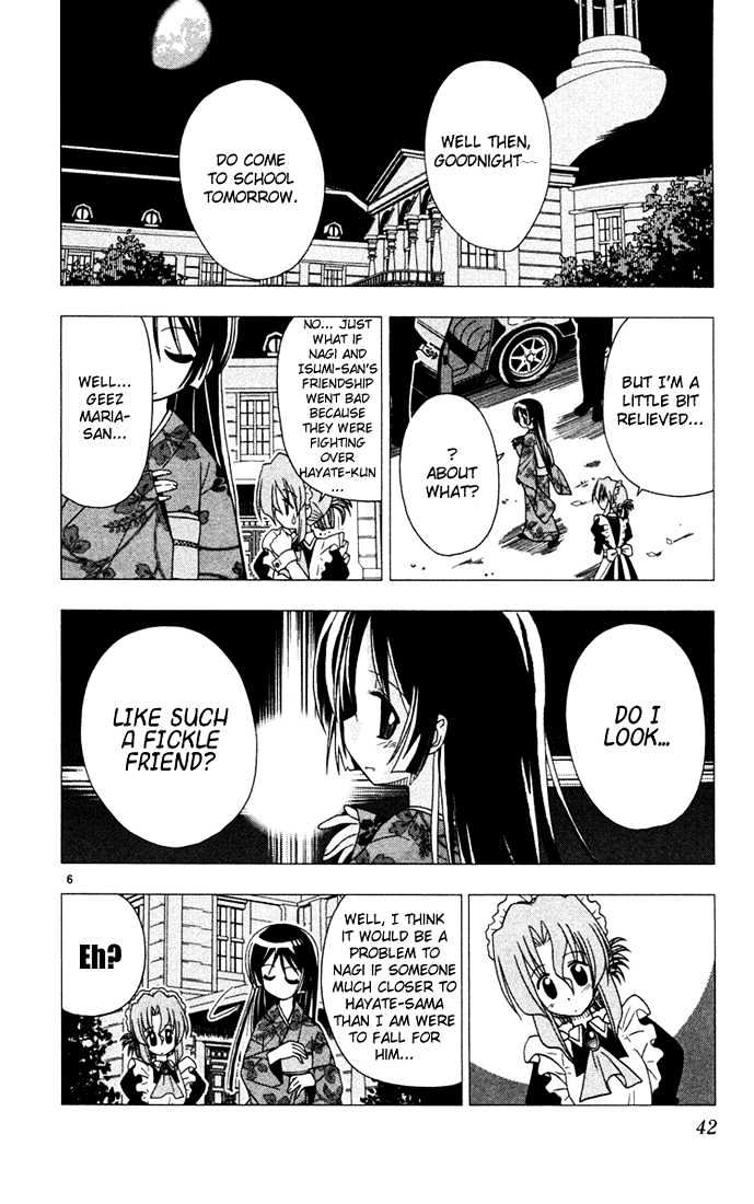 Hayate no Gotoku! Chapter 34 page 6 - Chapter 34 : If Sensei Told You to Die, You would Die wouldn't You!?