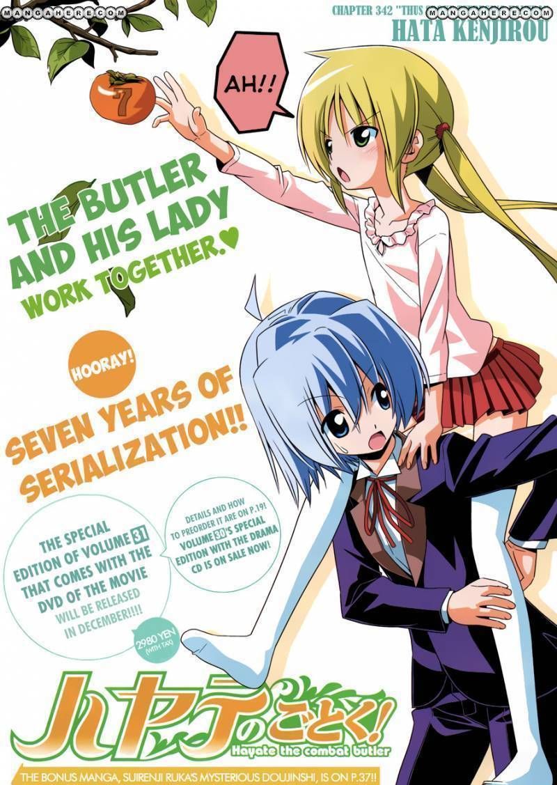 Hayate no Gotoku! Chapter 342 page 3 - Chapter 342 : Thus Spoke Tsurugino Kayura