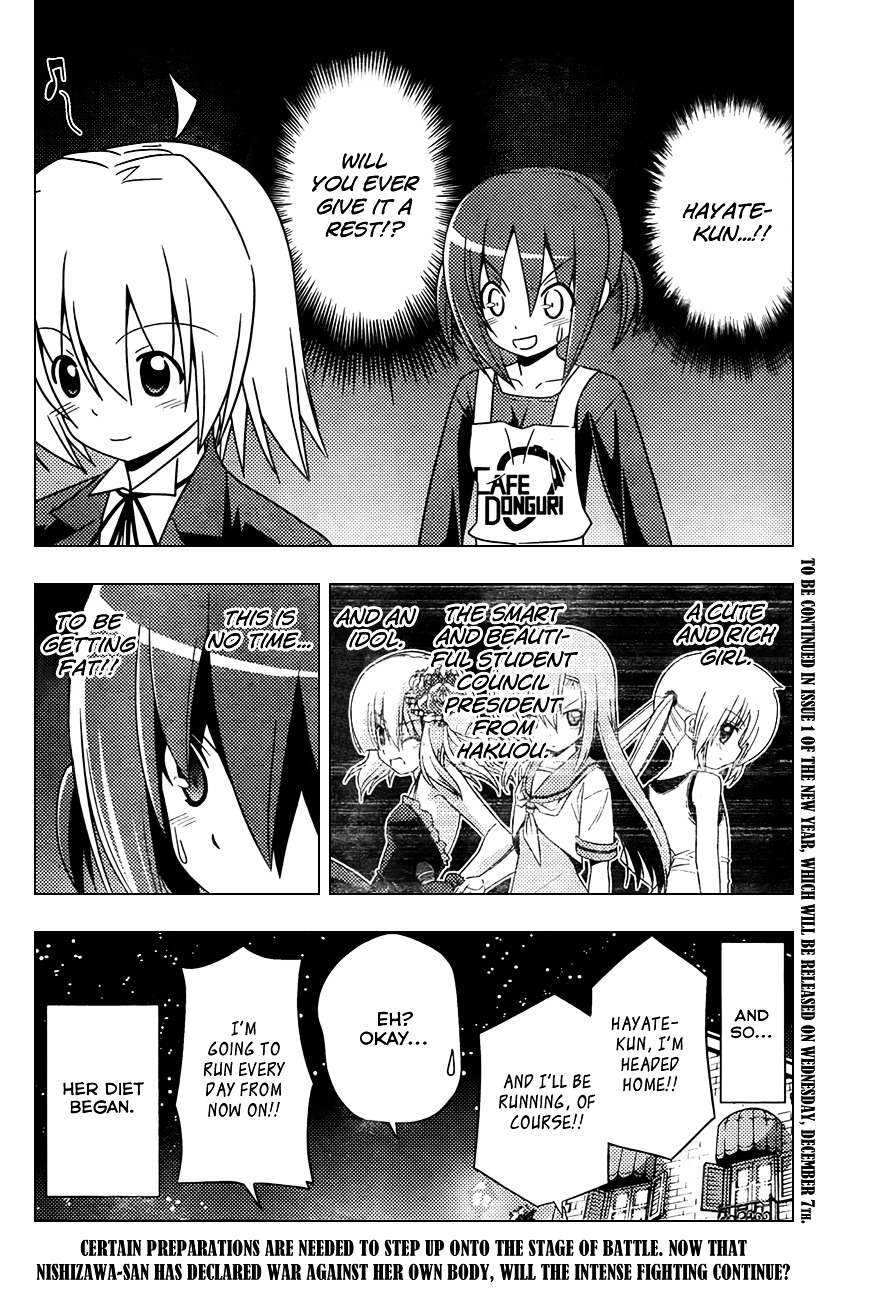 Hayate no Gotoku! Chapter 347 page 17 - Chapter 347 : "Are You a Magnet or Something!?"