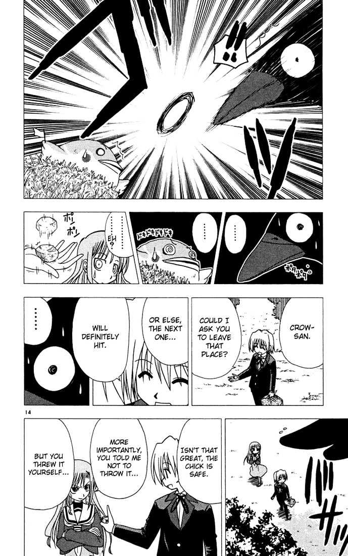 Hayate no Gotoku! Chapter 35 page 14 - Chapter 35 : It's Not Like Idiots, Smoke and Cats Like to Ascend to High Places