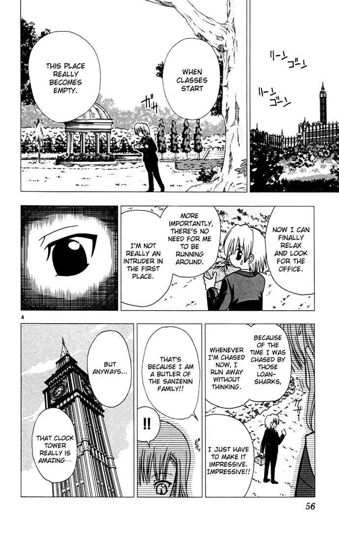 Hayate no Gotoku! Chapter 35 page 4 - Chapter 35 : It's Not Like Idiots, Smoke and Cats Like to Ascend to High Places