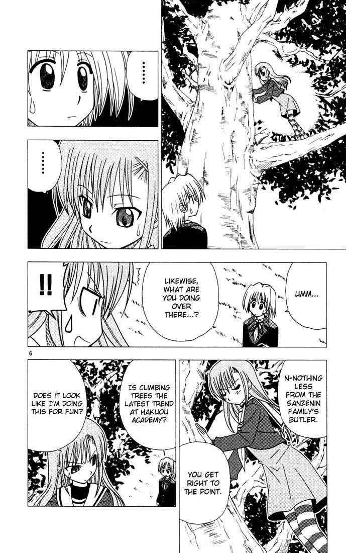 Hayate no Gotoku! Chapter 35 page 6 - Chapter 35 : It's Not Like Idiots, Smoke and Cats Like to Ascend to High Places