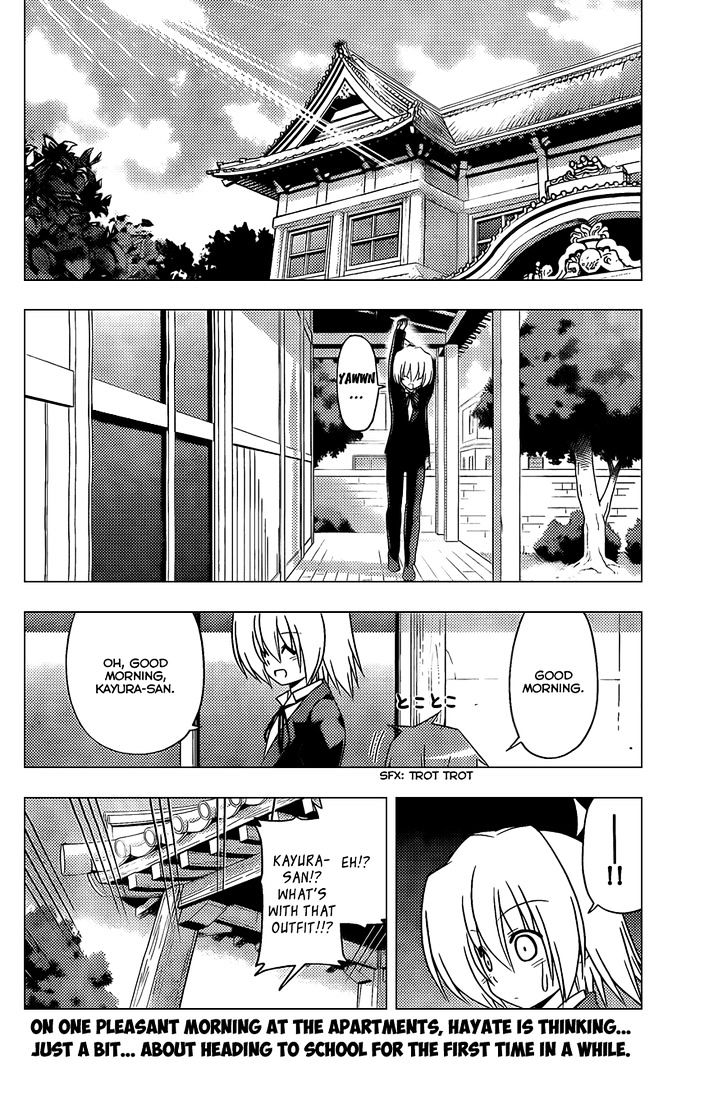 Hayate no Gotoku! Chapter 350 page 3 - Chapter 350 : I Don't Have Many Memories of My School Life