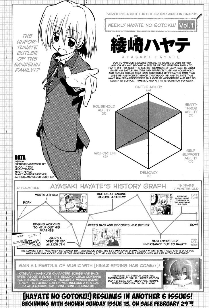 Hayate no Gotoku! Chapter 351.5 page 3 - Chapter 351.5 : [Special]