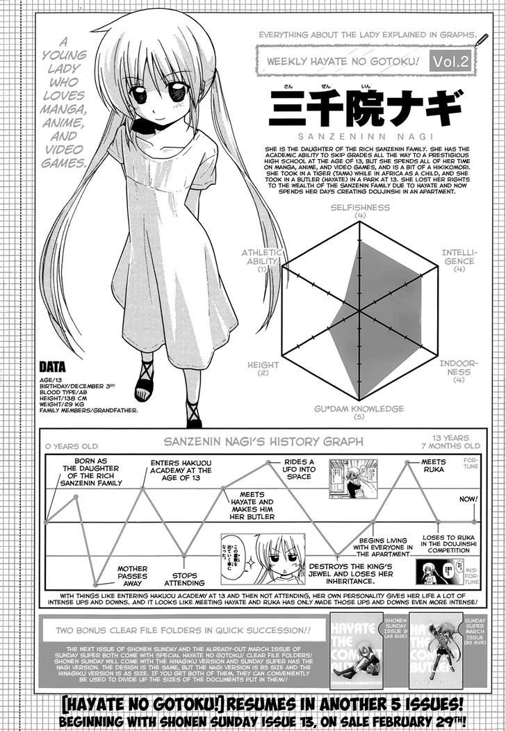 Hayate no Gotoku! Chapter 351.6 page 3 - Chapter 351.6 : [Special]