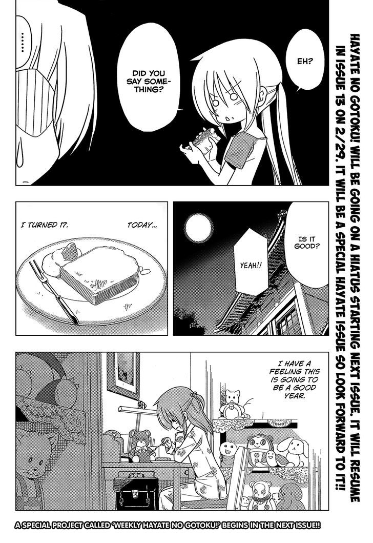 Hayate no Gotoku! Chapter 351 page 17 - Chapter 351 : Do I or Do I Not Need to be Able to Just Do This Kind of Thing to...