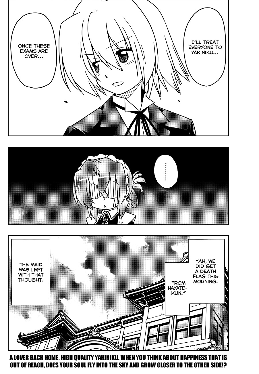 Hayate no Gotoku! Chapter 354 page 17 - Chapter 354 : "A Death Flag. And You are the One Raising It"