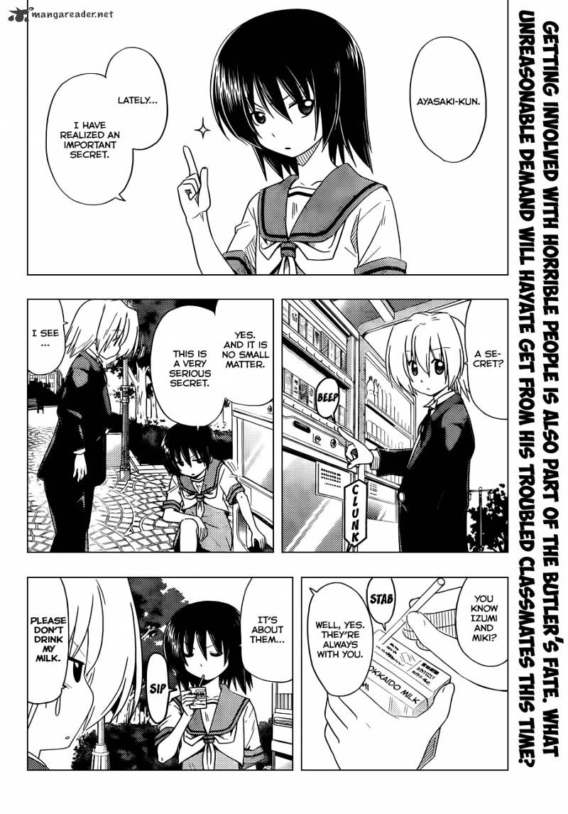 Hayate no Gotoku! Chapter 356 page 3 - Chapter 356 : "Even With Three Heads, 'Hmm...I Dunno...' is All The Three Can Come Up With"