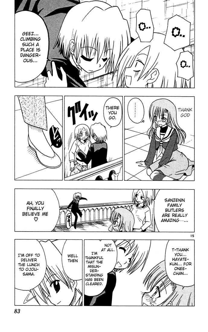 Hayate no Gotoku! Chapter 36 page 15 - Chapter 36 : A Power That Won't Revolutionize the World